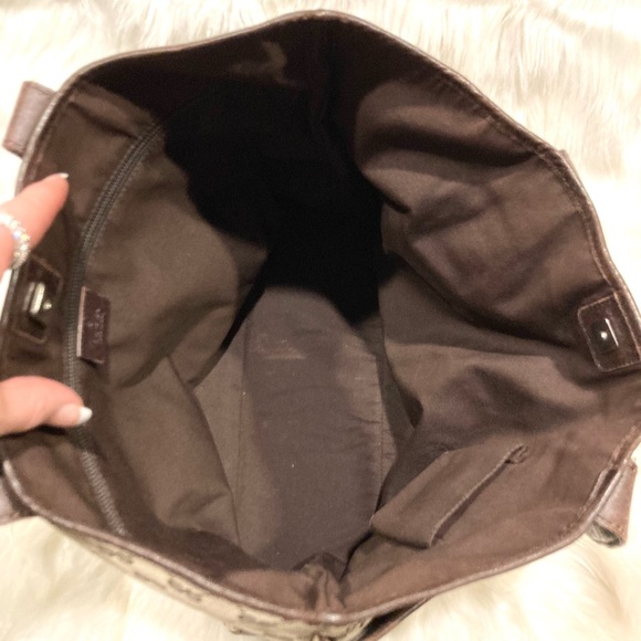 Authentic Gucci GG Monogram Logo Shoulder Bag Tote #6.8v. Good condition - Picture 8 of 15